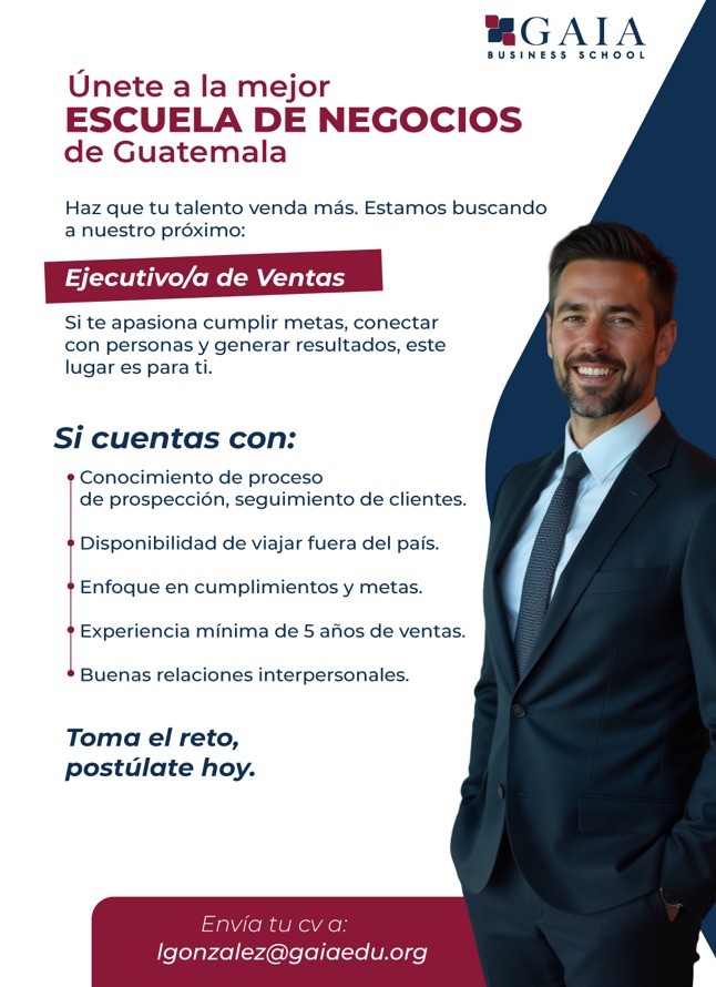 Ejecutivo/a de Ventas